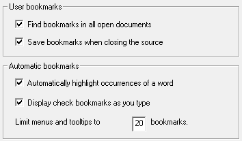 save bookmarks
